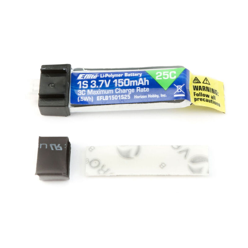 E-Flite LiPo Accu 1S 3.7 Volt 150mAh 25C