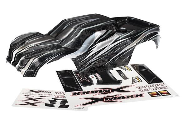 Traxxas Body, X-Maxx®, ProGraphix® (graphics are printed, requires paint & final color application)/ decal sheet