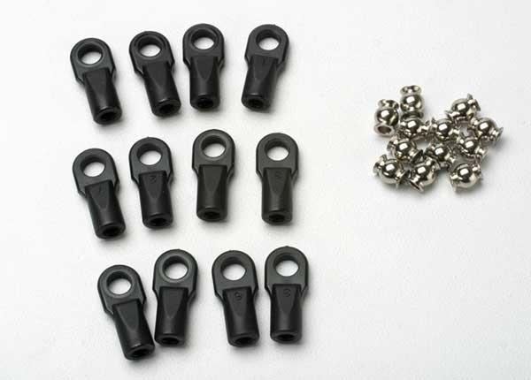 Traxxas Rod Ends Revo (large) with Hollow Balls (12)