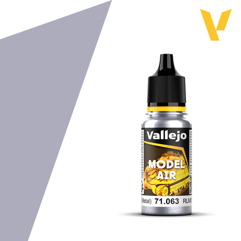 71063 Vallejo Silver RLM01 Metallic Model Air 18ml