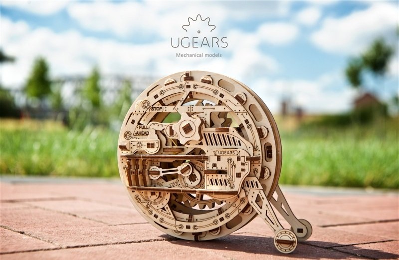 U-Gears Monowheel mechanisch houten bouwpakket