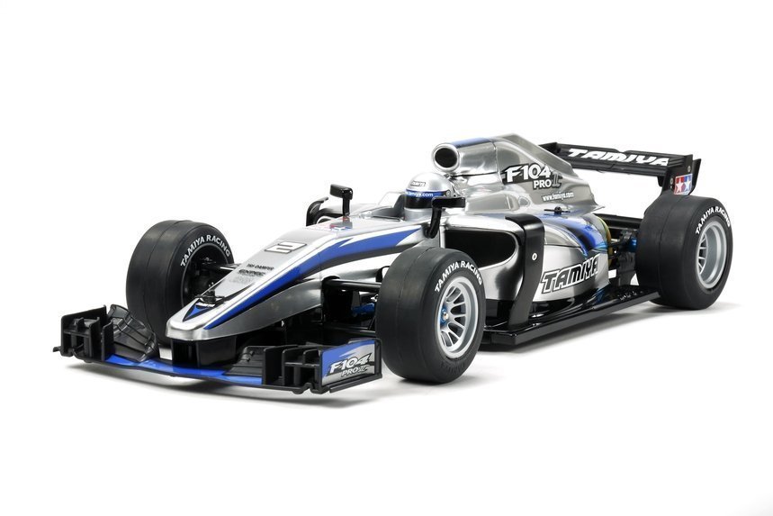 Tamiya F104 PRO II with body Formula one R/C Car Kit 1/10