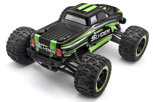 BlackZon Slyder MT 4WD Electric Monster Truck 1/16 Green