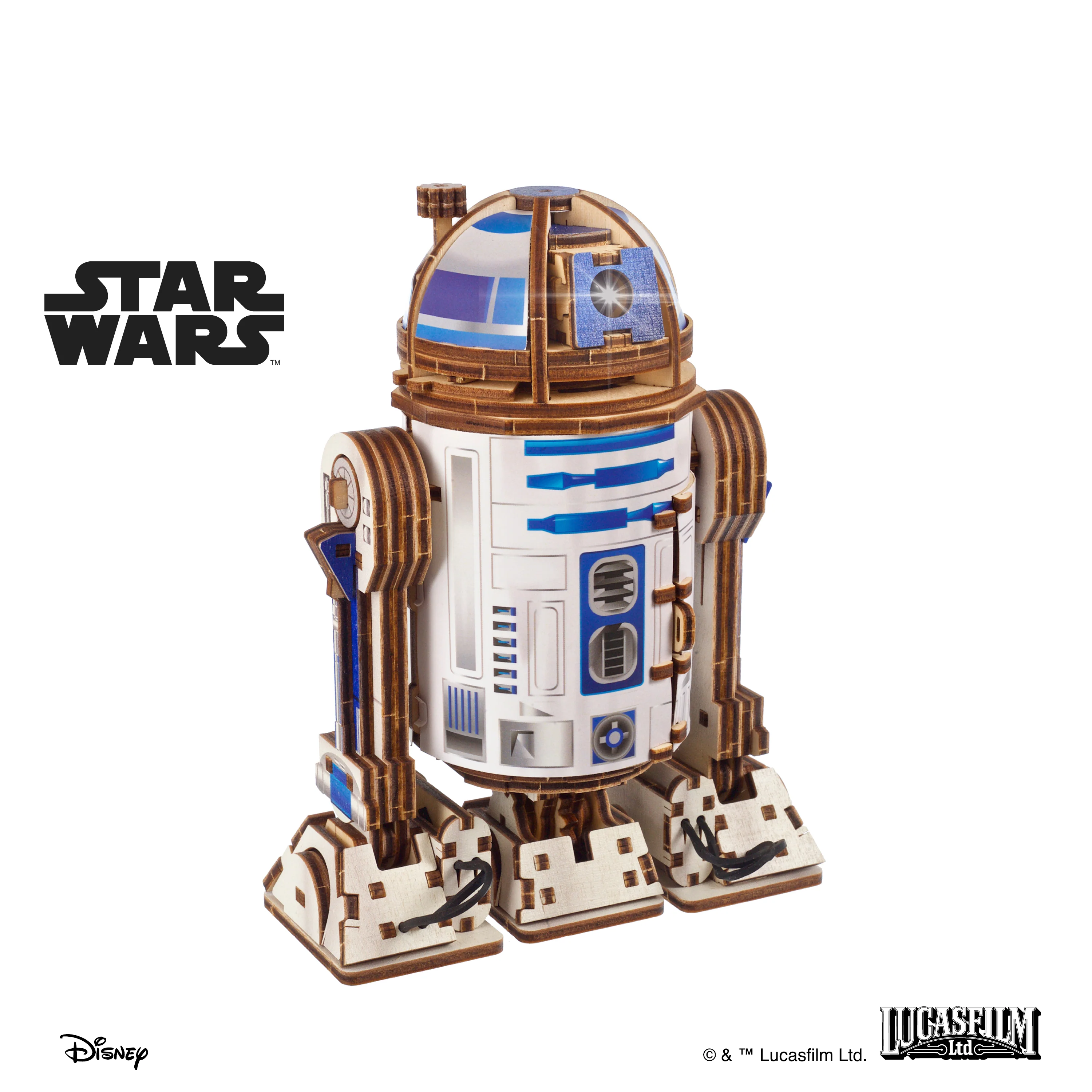 U-Gears R2-D2 Star Wars mechanisch houten bouwpakket