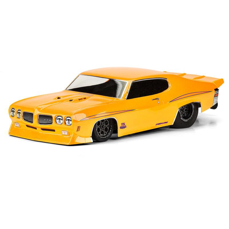 Proline 1970 Pontiac GTO Judge Clear Body for Slash 2wd Drag Car and AE DR10 1/10