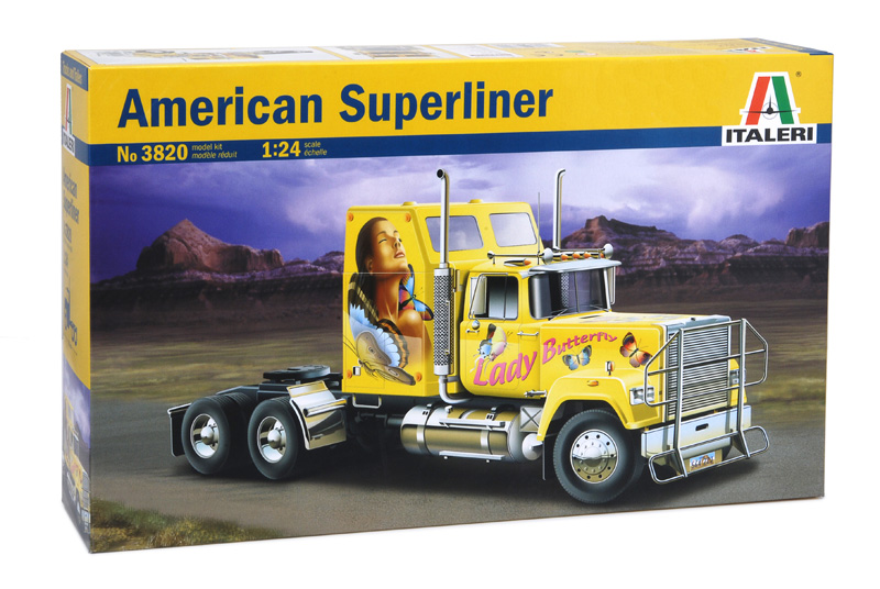 Italeri American Superliner Power Truck 1/24