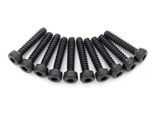 Traxxas Screws 2x10mm cap-head self-tapping (hex drive) (10)