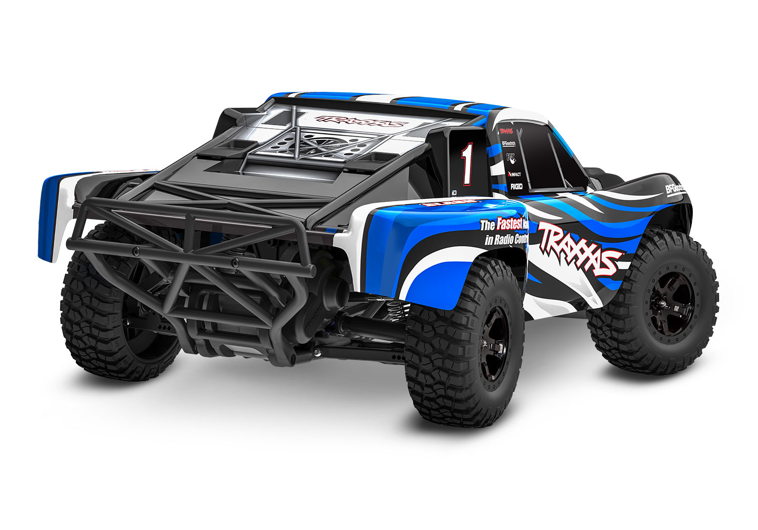 Traxxas Slash 2WD Brushed HD with USB-C Blue X 1/10
