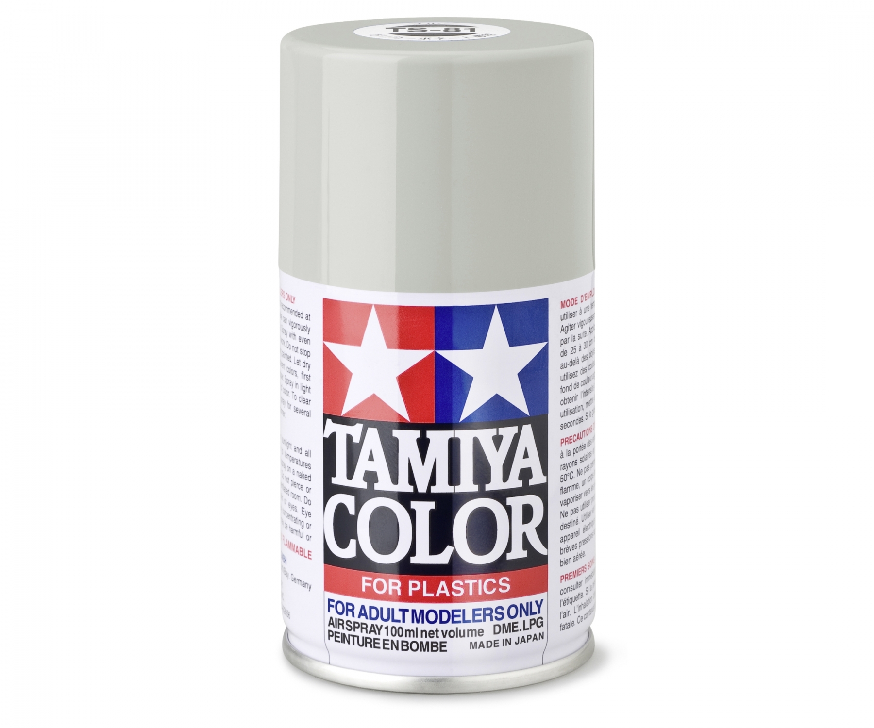 TS81 Spray Royal Light Grey flat 100ml Tamiya