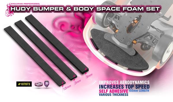 HUDY Bumper & Body Space Sponge set
