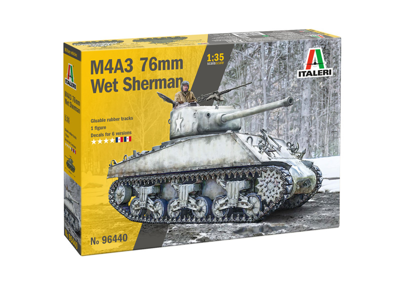Italeri Sherman M4A3 Wet 1/35