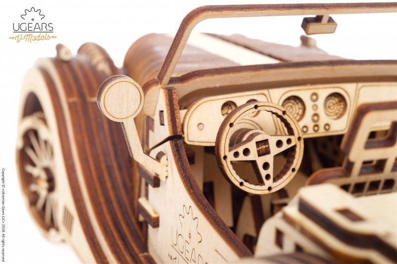 U-Gears Roadster VM-01 Houten Bouwset