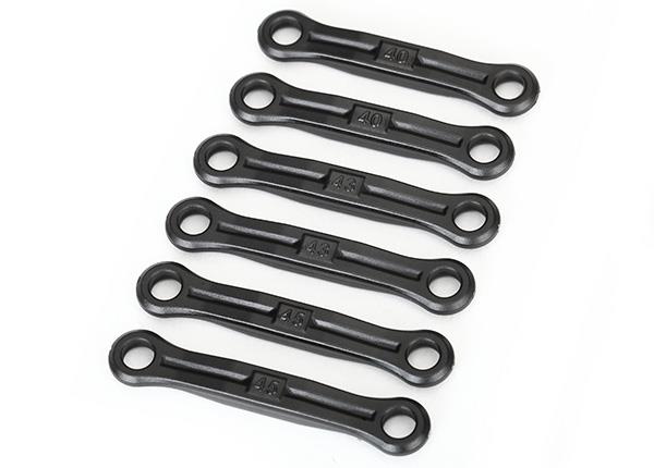 Traxxas Camber link/toe link set (plastic/ non-adjustable) (front & rear)