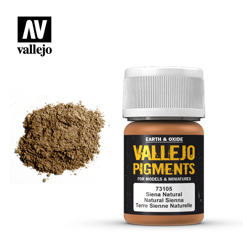 Vallejo Pigment Natural Sienna 35ml