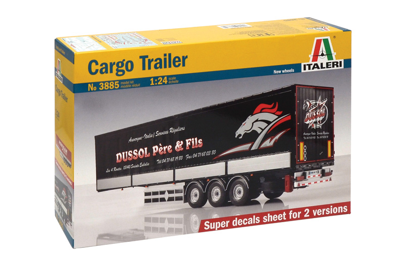 Italeri Cargo Trailer 1/24
