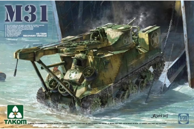 Takom M31 US Tank Recovery Vehicle 1/35
