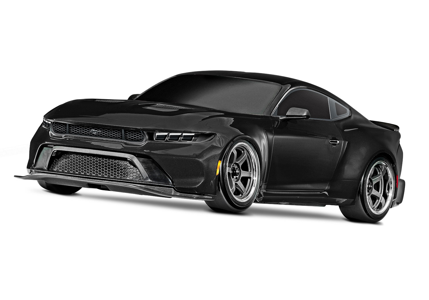 Traxxas 4-TEC 2024 Ford Mustang RWD Drift Car RTR 1/10 Black
