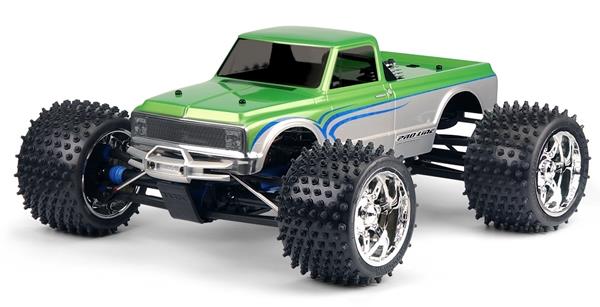Proline 1972 Chevy C-10 Long Bed Clear Body for MT 1/8
