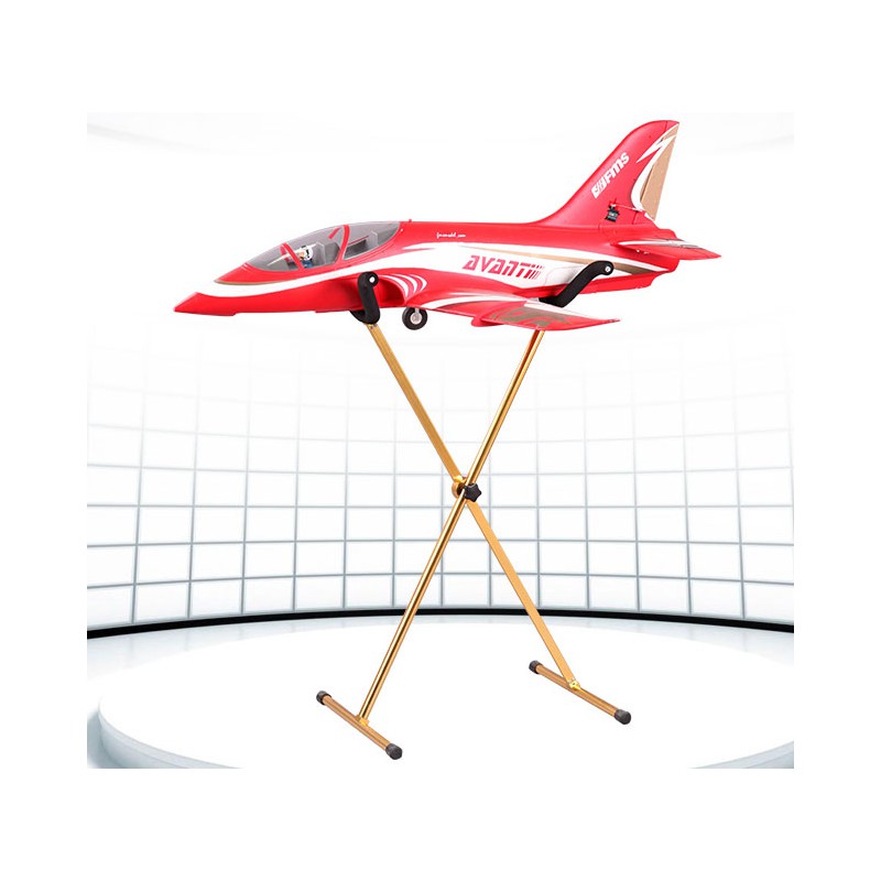 FMS Airplane Aluminium Display Stand V2, up to 50kg Silver