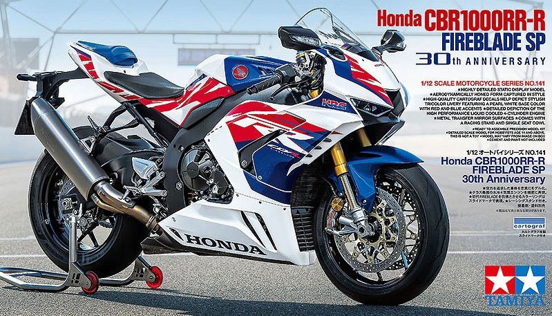 Tamiya Honda CBR1000RR-R Fireblade SP 30th Anniversary 1/12
