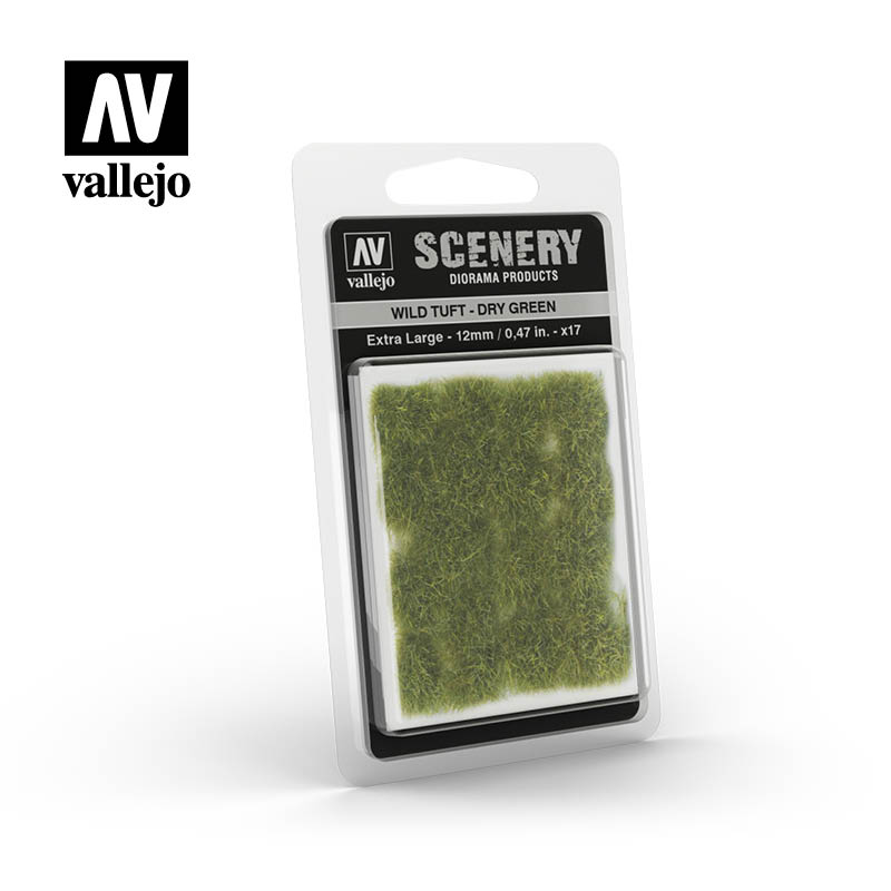 Vallejo Scenery Wild Tuft Dry Green Extra Large