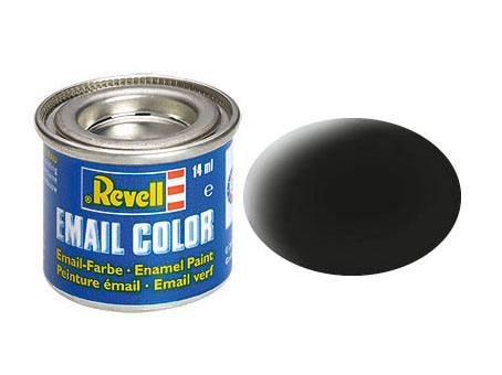 08 Zwart Email flat 14ml Revell