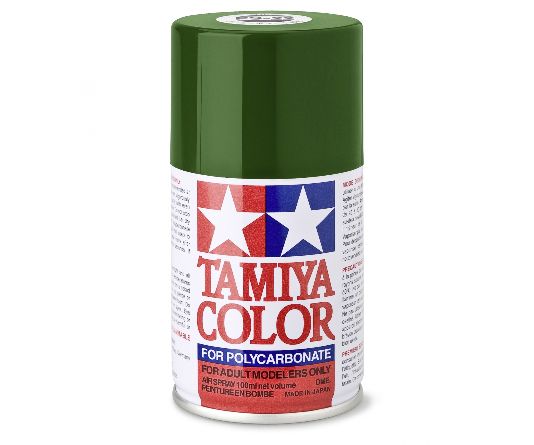 PS22 Spray Racing Green brillant 100ml Tamiya