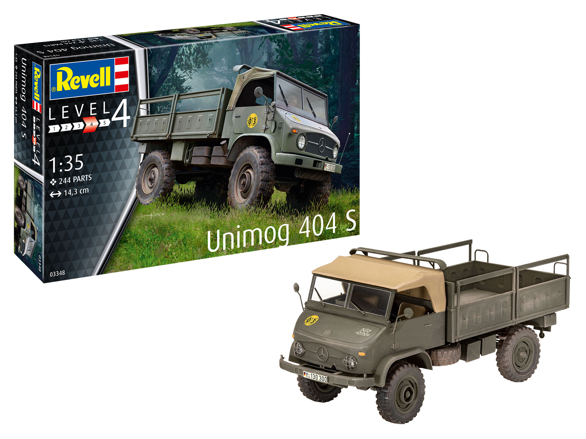 Revell Unimog 404 S 1/35