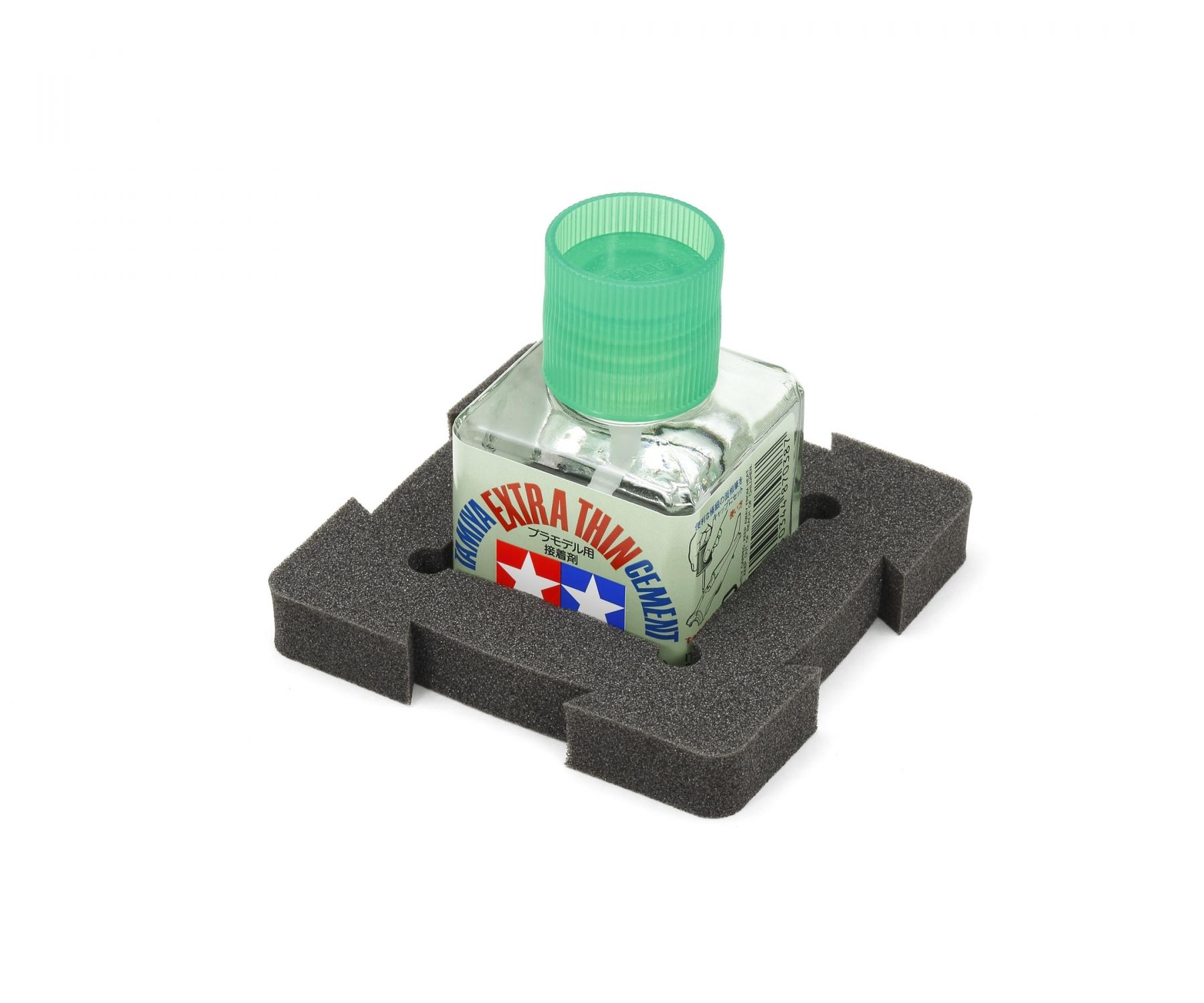 Tamiya 40ml Square Bottle Holder 80x80mm (1)