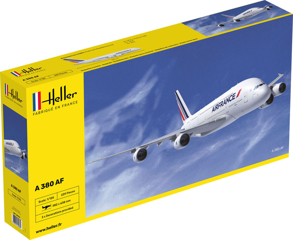 Heller A 380 Airfrance 1/125