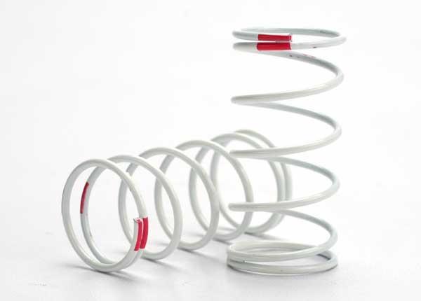 Traxxas Spring shock (white) (GTR) (std. rear) (1.4 rate pink) (1 pair)