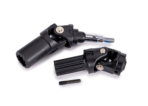 Traxxas Driveshaft assembly, rear, extreme heavy duty with 6mm axle (1)/ screw pin (1) (left or right) (fully assembled, ready to install)