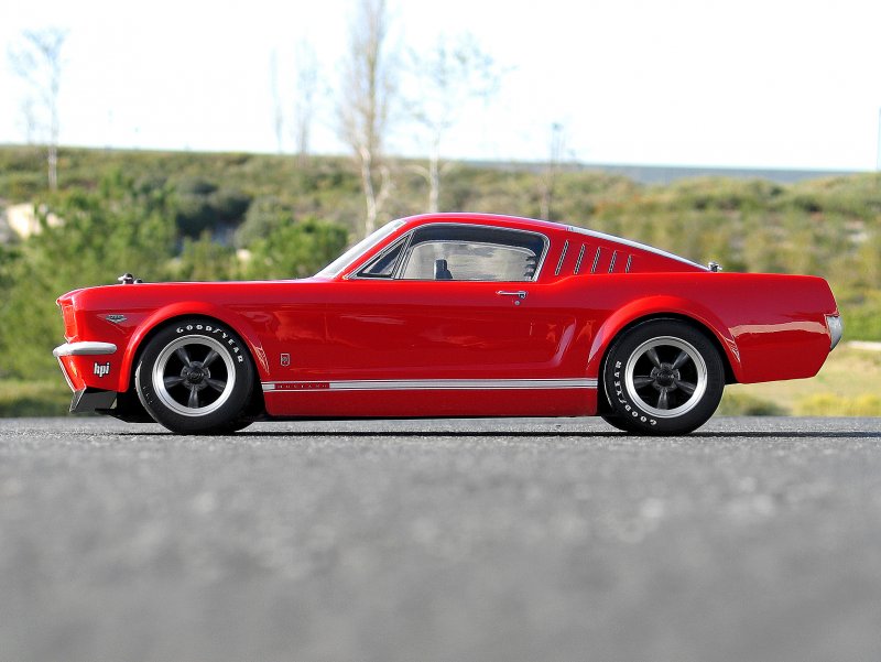 HPI 1966 Ford Mustang GT Clear Body 200mm 1/10