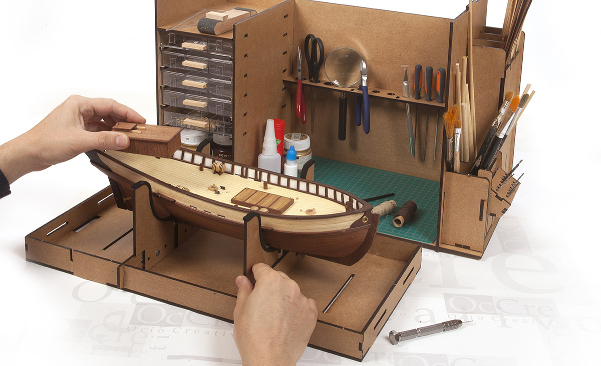 Occre Workshop Cabinet for Wooden ships etc.