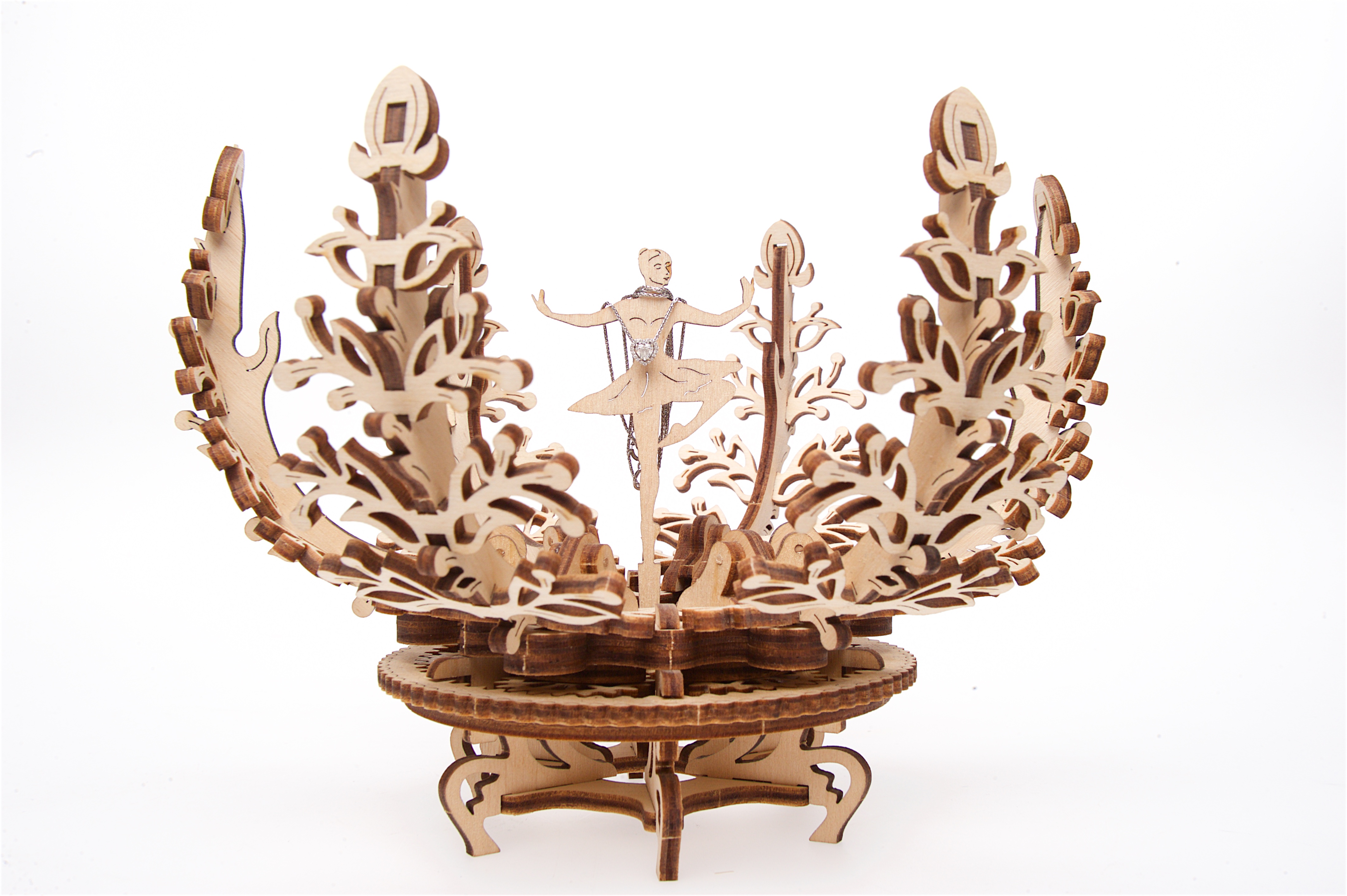 U-Gears Mechanical Flower / Bloem mechanisch houten bouwpakket