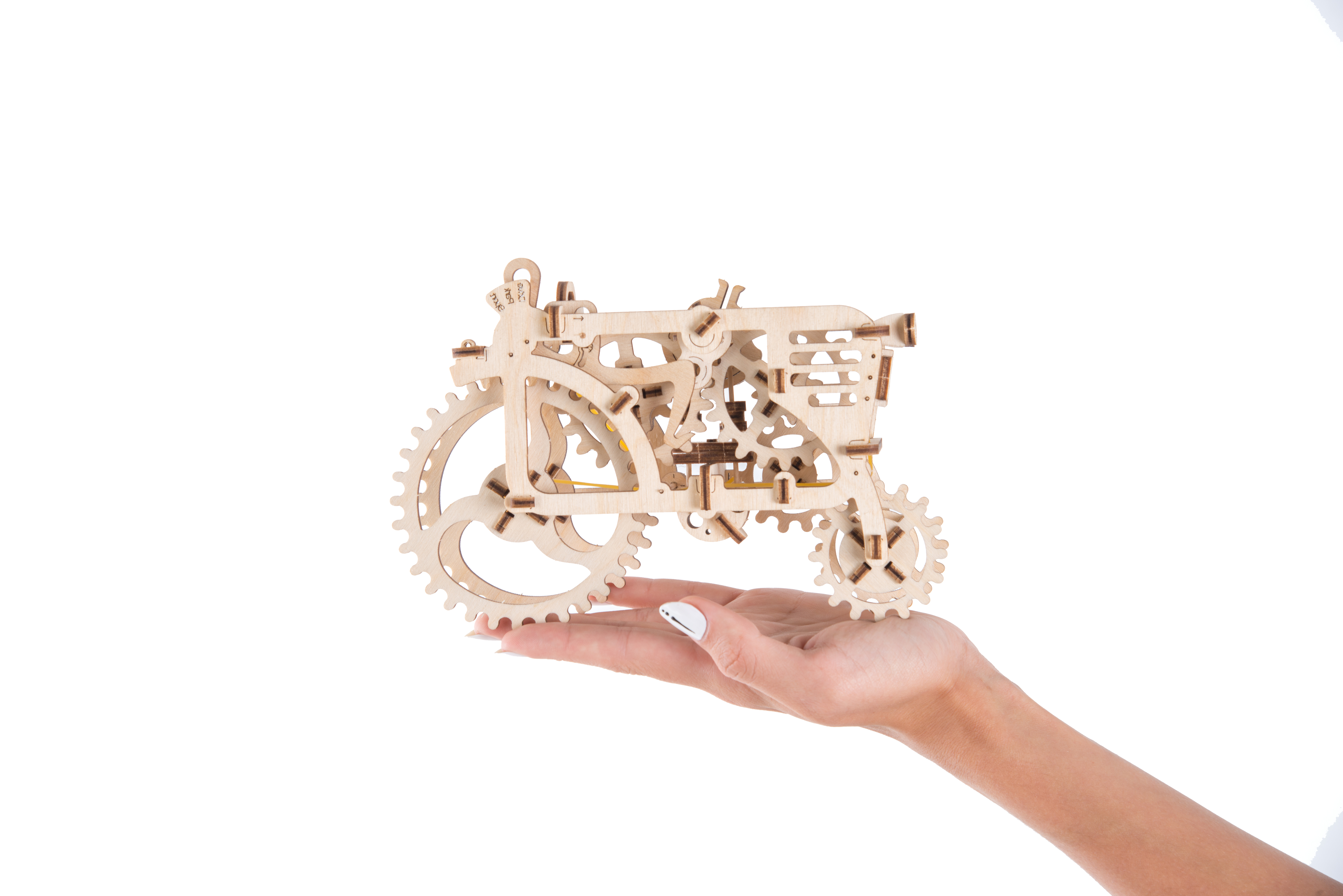 U-Gears Tractor mechanisch houten bouwpakket