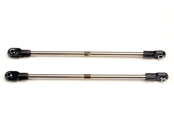 Traxxas Turnbuckles, 116mm (Rear Toe Control Links) (2) (Includes Installed Rod Ends And Hollow Ball Connectors)