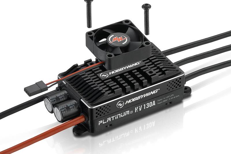 Hobbywing Platinum Pro 130A HV ESC V4 5-14s 10 A BEC