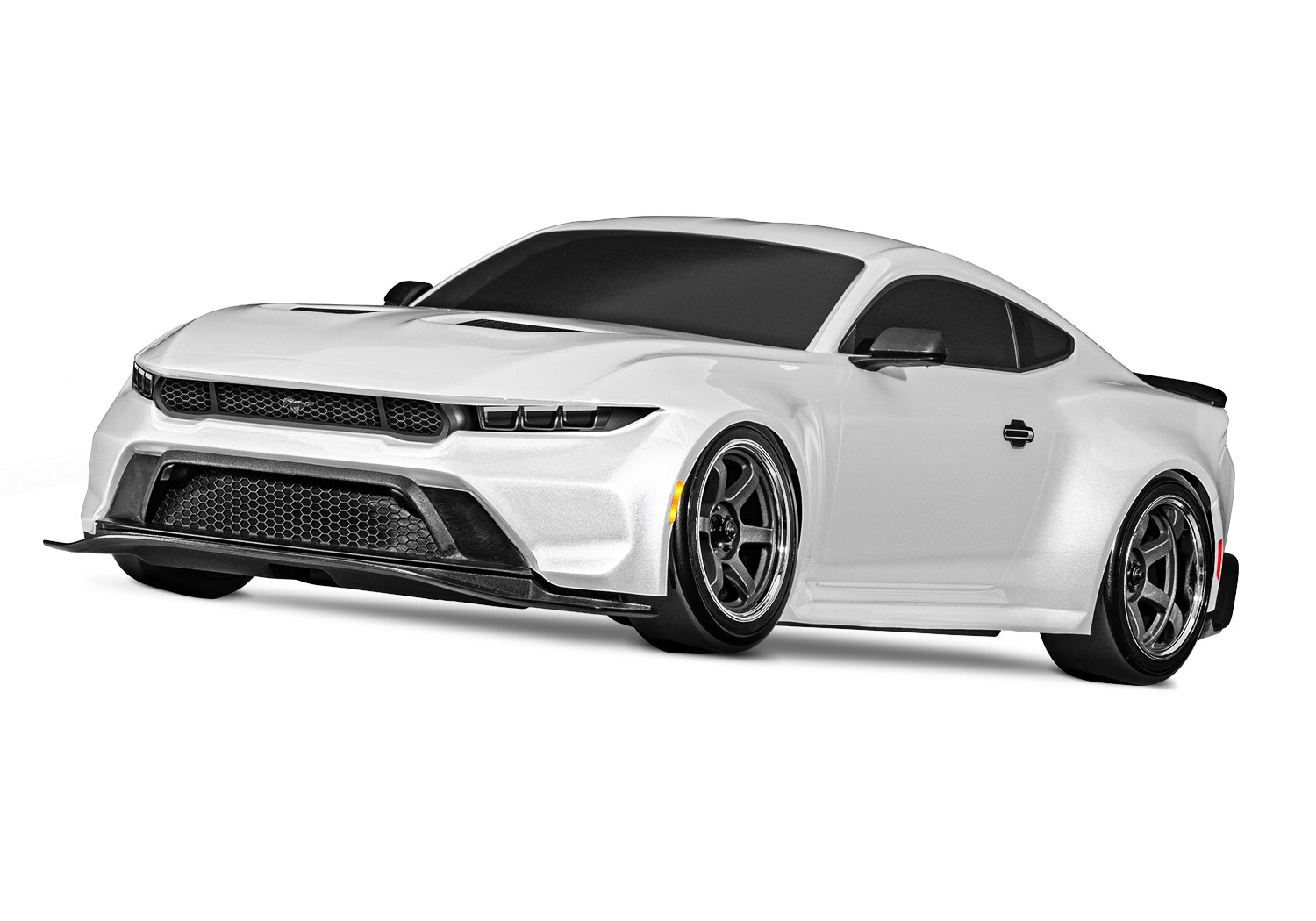 Traxxas 4-TEC 2024 Ford Mustang RWD Drift Car RTR 1/10 White