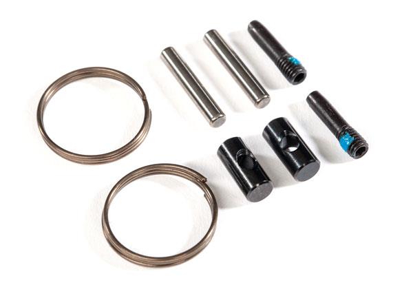 Traxxas Rebuild kit, steel-splined constant-velocity driveshafts (includes pins and hardware for one axle shaft)