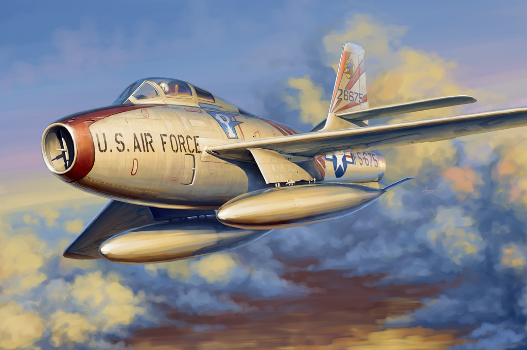 HobbyBoss F-84F Thunderstreak 1/48