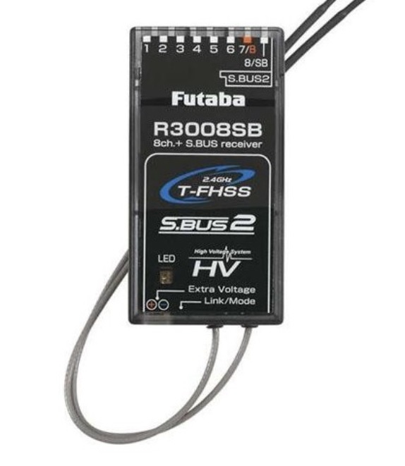 Futaba R3008SB 2.4GHz T-FHSS Air Telemetry System 8-Kanaals + S.BUS2 Ontvanger
