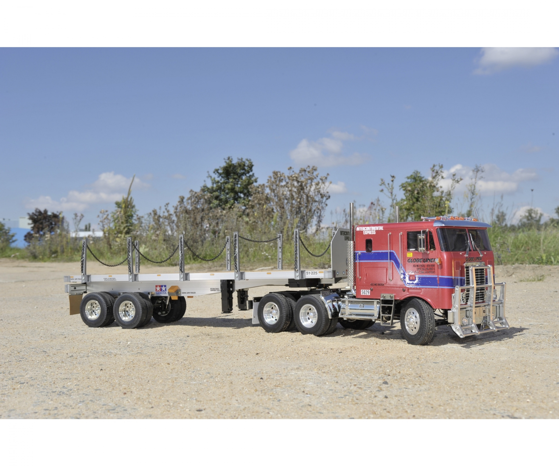 Tamiya Flatbed Semi Trailer 1/14