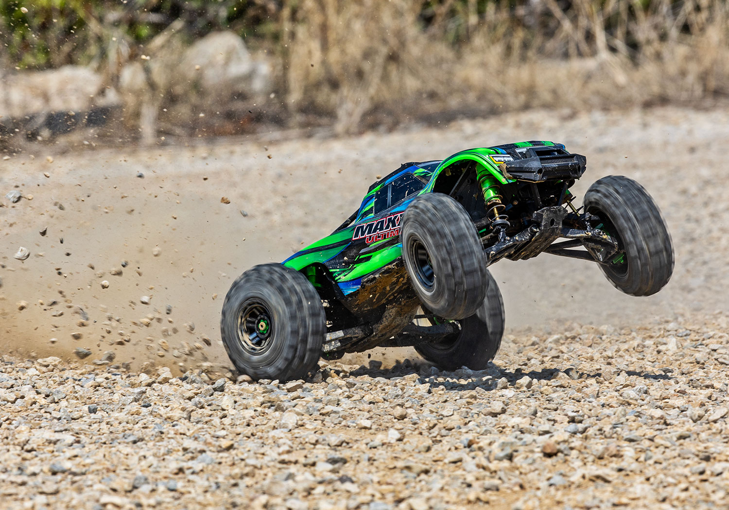Traxxas Maxx Ultimate 4WD Brushless Electric Monster Truck VXL-4S TQi Green 1/8