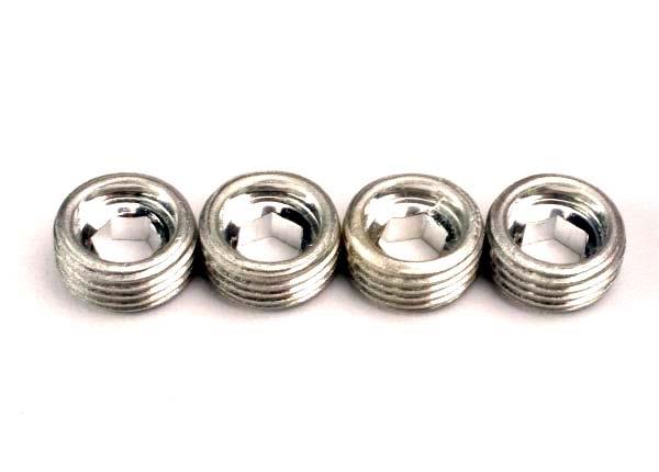 Traxxas Aluminum caps pivot ball (4)
