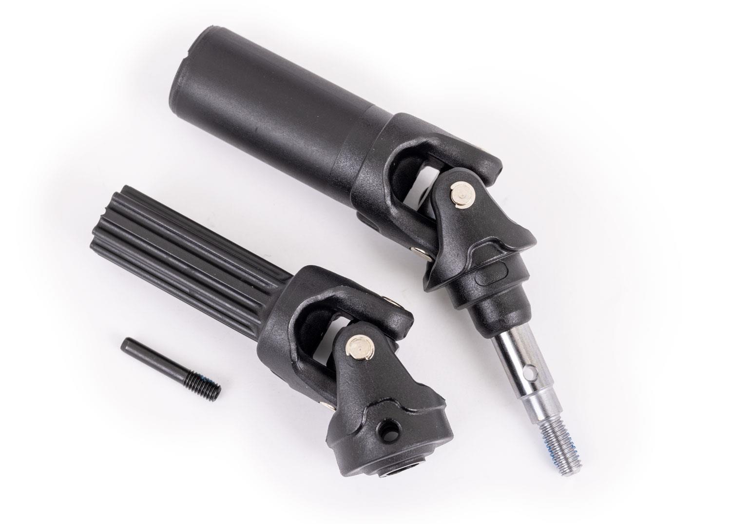 Traxxas Driveshaft assembly rear extreme heavy duty with 6mm axle (1)/ screw pin (1) (left or right) (fully assembled ready to install) (for use with #9080 upgrade kit)