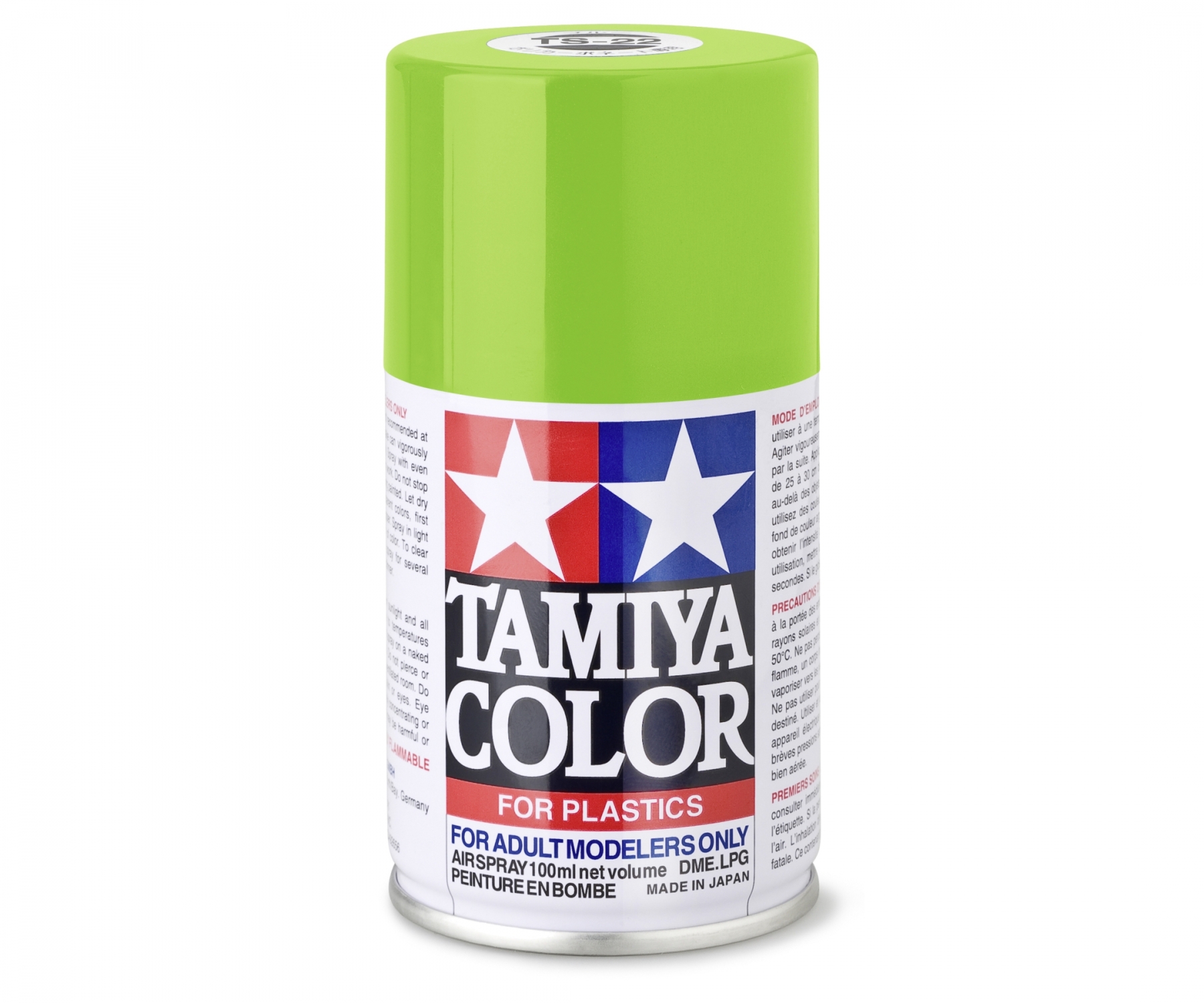 TS22 Spray Light Green brilliant 100ml Tamiya