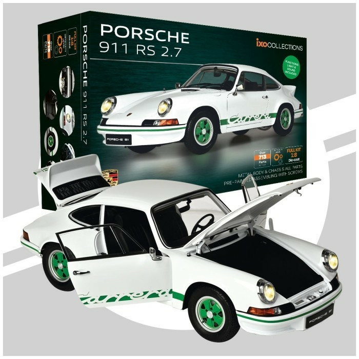 IXO Porsche 911 Carrera RS 2.7 Wit 1/8