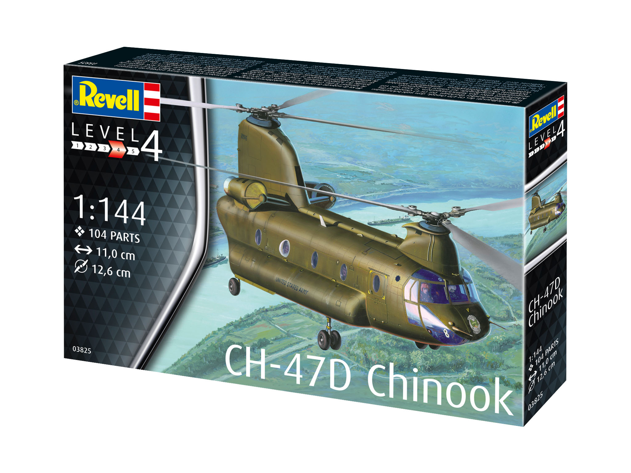 Revell CH-47D Chinook Helicopter 1/144