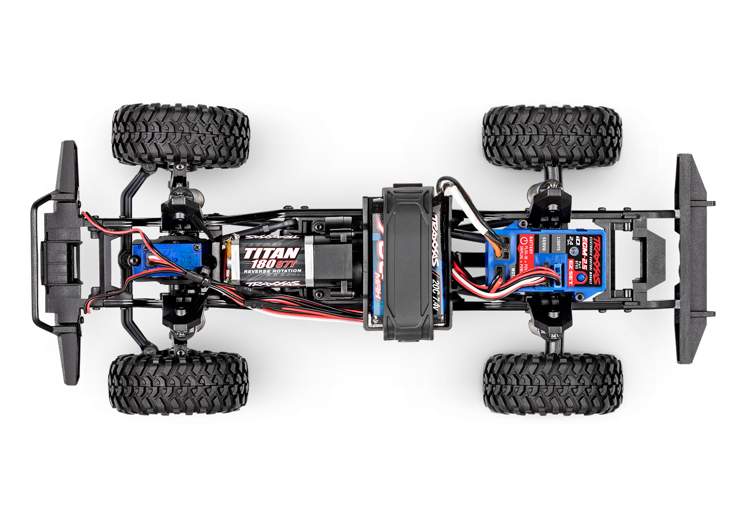 Traxxas TRX-4M Land Rover 4WD Electric Scale and Trail Crawler with TQ 1/18 Black